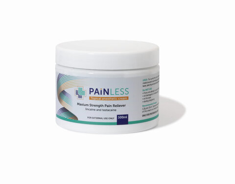 PAINLESS PRE-TREATMENT CREAM 500 ML